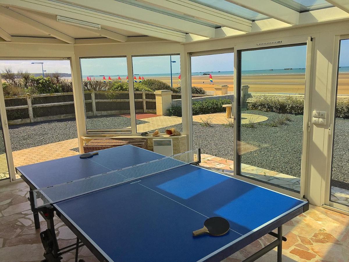 Villa Lumineuse En Front De Mer - Gold Beach Asnelles Exteriér fotografie