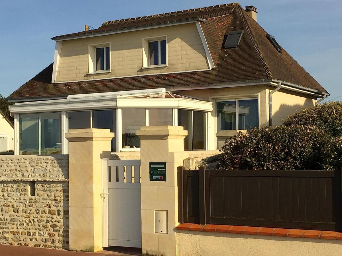 Villa Lumineuse En Front De Mer - Gold Beach Asnelles Exteriér fotografie
