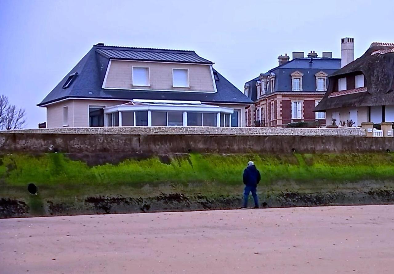 Villa Lumineuse En Front De Mer - Gold Beach Asnelles Exteriér fotografie