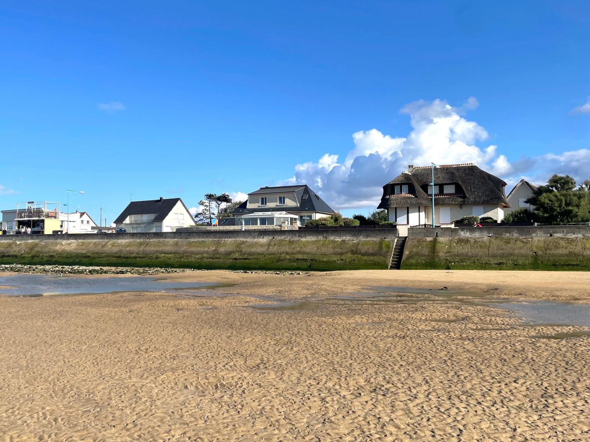 Villa Lumineuse En Front De Mer - Gold Beach Asnelles Exteriér fotografie